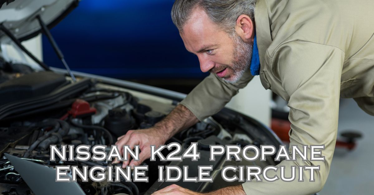 Nissan K24 Propane Engine Idle Circuit