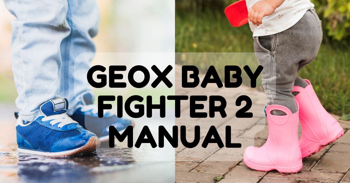 geox baby fighter 2 manual