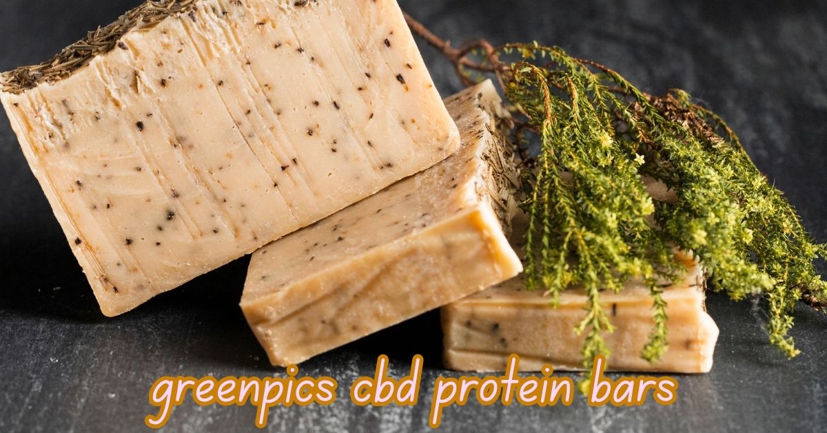 greenpics cbd protein bars