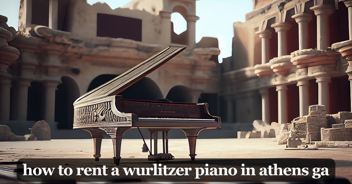 how to rent a wurlitzer piano in athens ga