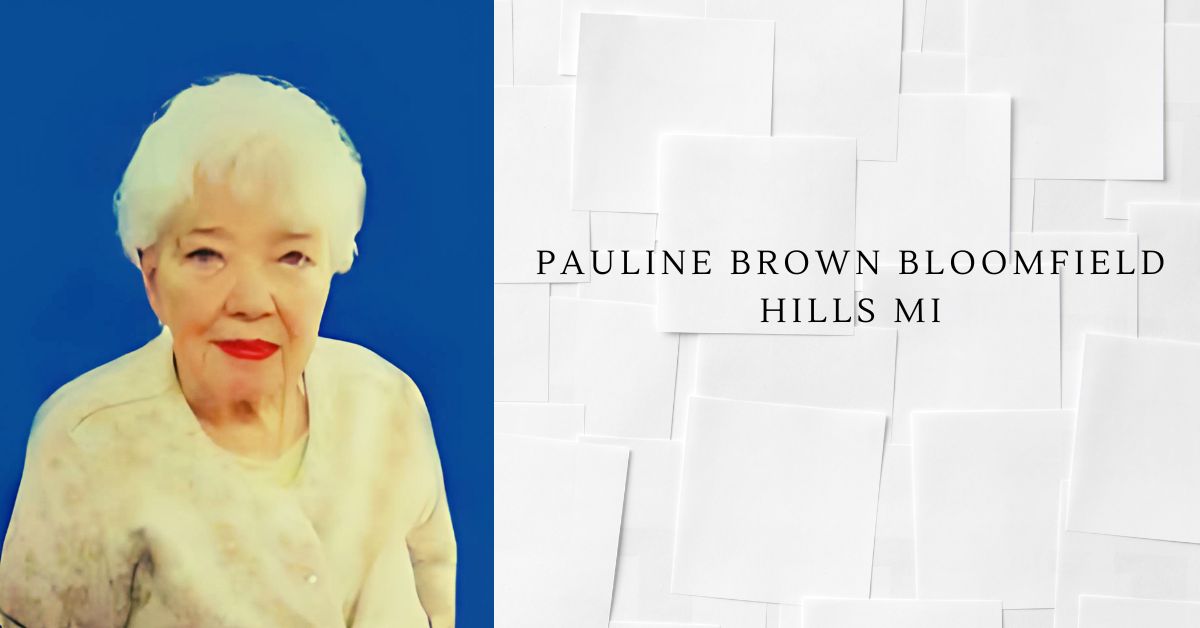 pauline brown bloomfield hills mi