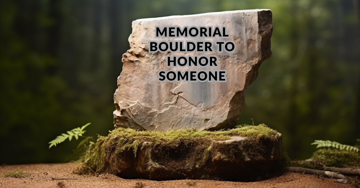 how much does a boulder to honor someone cost